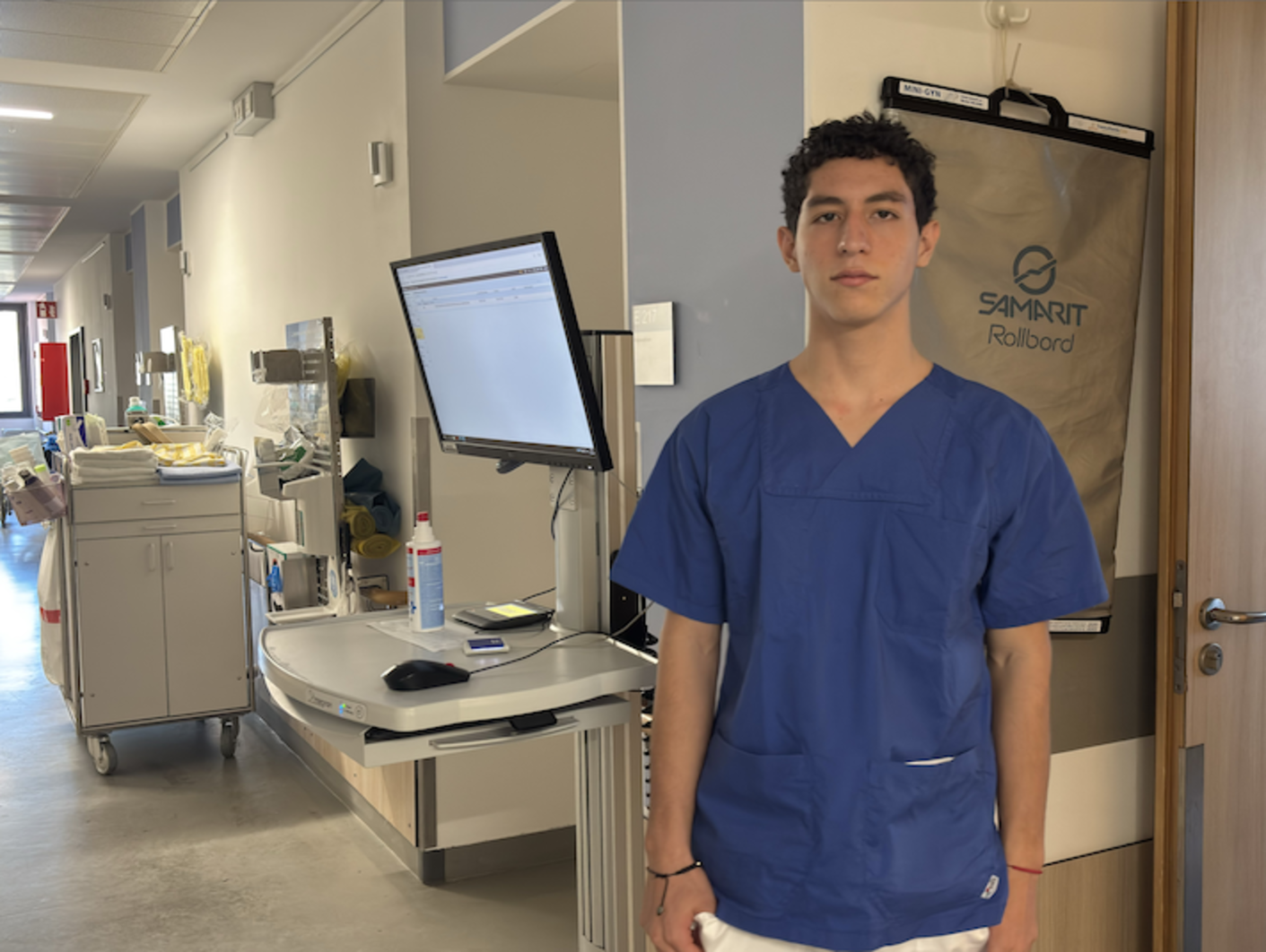 Diego, Medicina-EvB Klinikum Potsdam, marzo 2025, Colegio Alemán Humboldt Samborondón