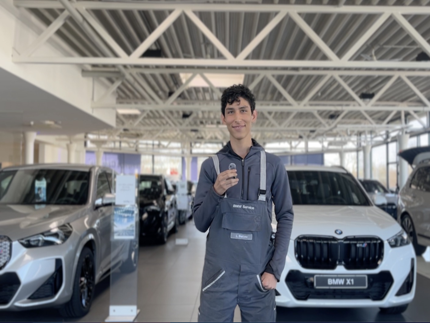 Juan Diego, Mecánica-BMW Berlin, marzo 2025, Colegio Alemán Humboldt Samborondón
